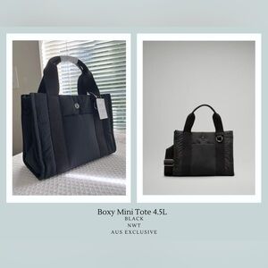 🆕 Lululemon Boxy Tote Mini Black